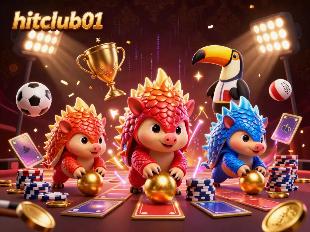 Experience the thrilling showdown of hitclub01 with pangolins and dynamic sports elements.