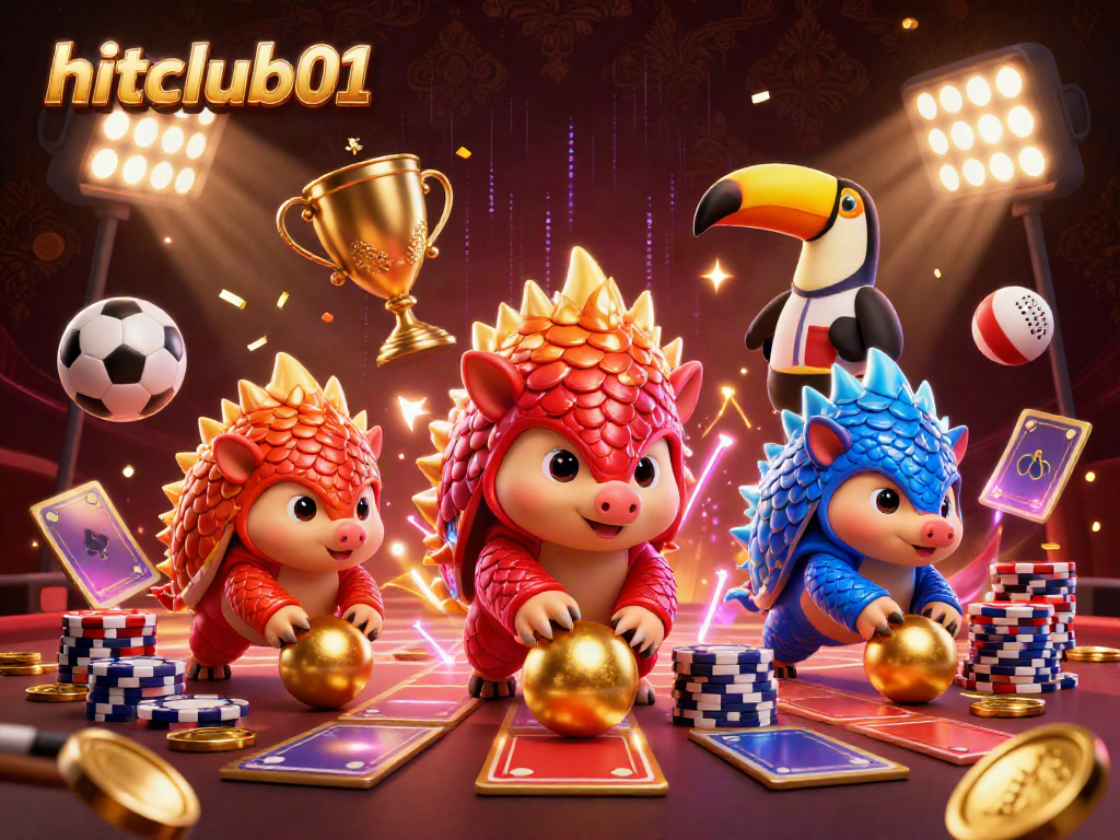Experience the thrilling showdown of hitclub01 with pangolins and dynamic sports elements.