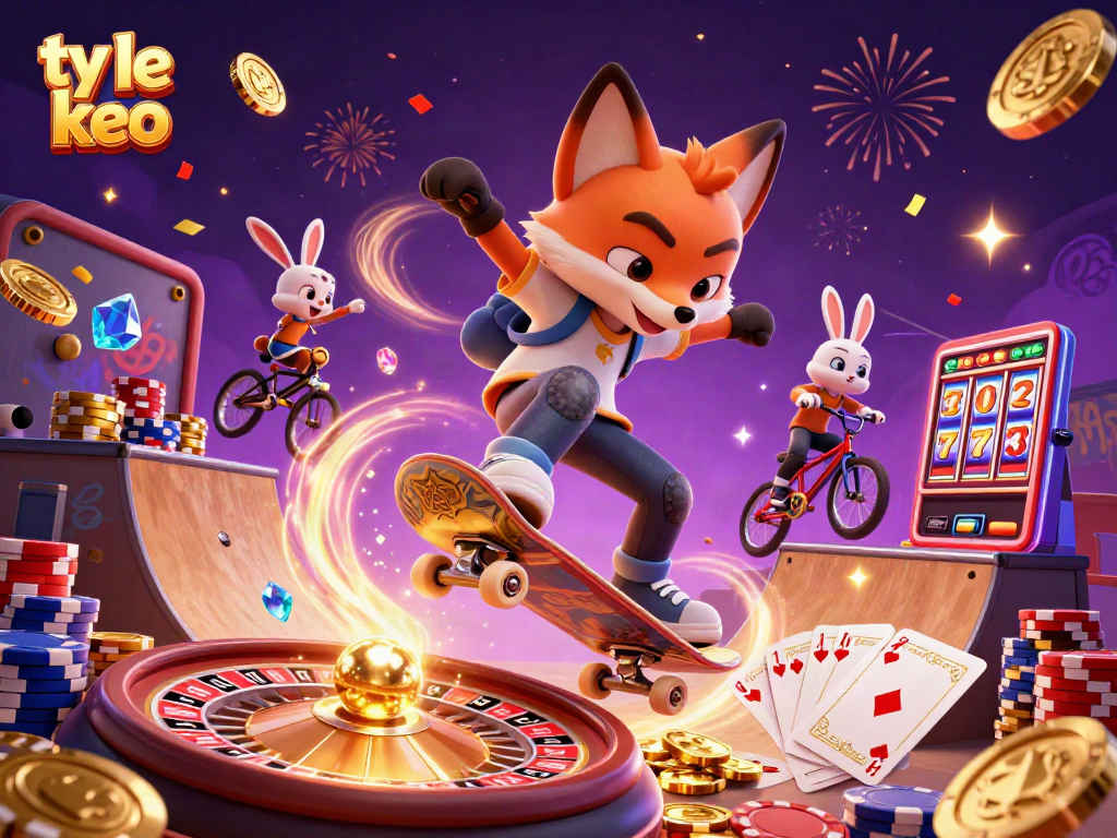 Experience the excitement of ty le keo with vibrant characters and dynamic casino elements