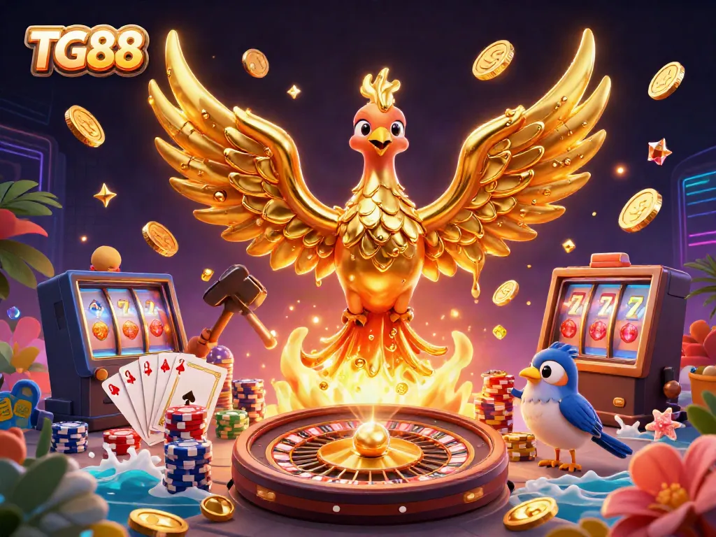 Experience winning strategies at TG88 with dynamic casino games set against a vibrant atmosphere.