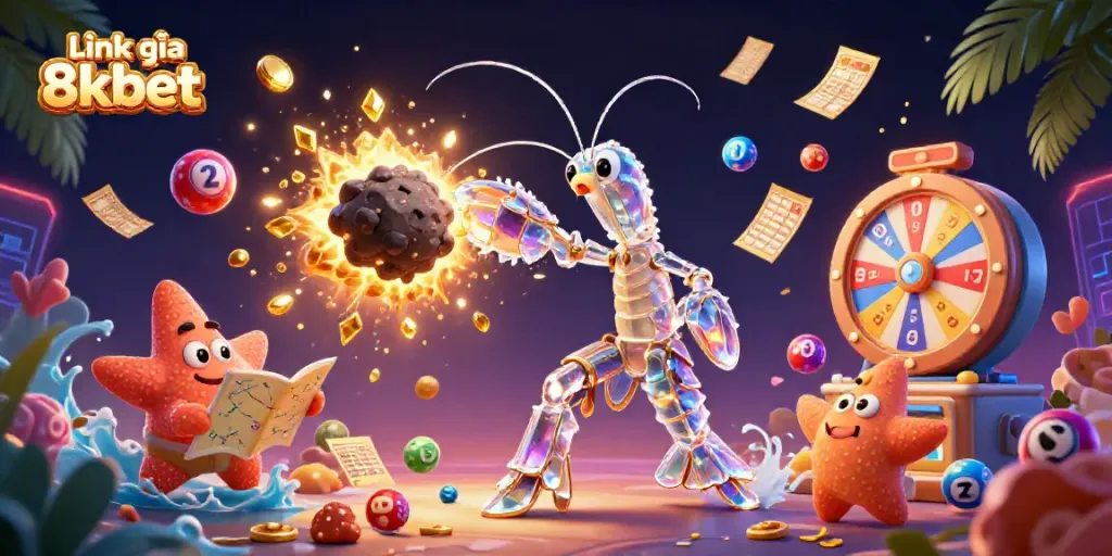 Experience excitement at 8KBET with vibrant lottery scenes and dynamic gaming activities, Link vào 8kbet now!